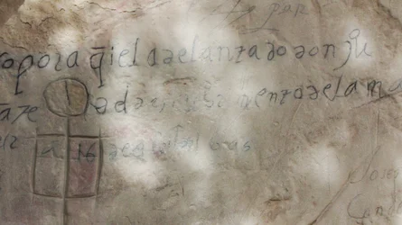 Bluff-side inscriptions, Don Juan de Onate El Morro National Monument, New Mexico, 1605